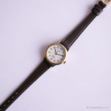 Jahrgang Timex Indiglo CR 1216 Cell WR30m Uhr | Goldton-Armbanduhr