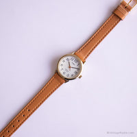 Vintage Timex Indiglo Date Watch | Ladies Gold-tone Elegant Watch