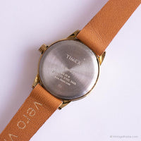 Antiguo Timex Fecha indiglo reloj | Damas tono de oro elegante reloj