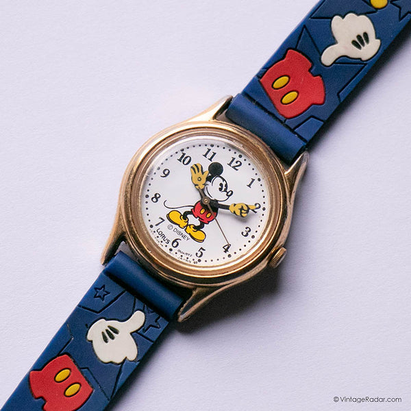 Linda vintage Disney Relojes, Lorus V515 6080 A1 Mickey Mouse reloj