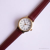 Jahrgang Timex Indiglo -Datum Uhr | Timex T2H341 Gold-Tone Uhr