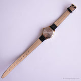 Jahrgang Timex T2H341 Uhr für Frauen | Schwarzes Gurt elegantes Datum Uhr