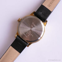 Antiguo Timex T2H341 reloj para mujeres | Correa negra Fecha elegante reloj