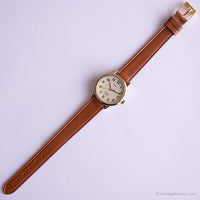 Vintage Cream Dial Timex Indiglo Uhr | Casual Date Uhr für Damen