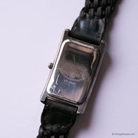 Vintage Rectangular Fossil Watch | Retro Fossil Quartz Watch