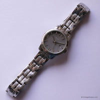 Vintage Gray-Dial RELIC Watch for Women | Silver-Tone Quartz Watch