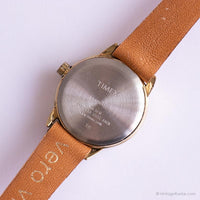 Ancien Timex INDIGLO CR 1216 Cellule W30M montre | Acier inoxydable montre