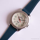 Vintage Silver-tone Timex Expedition Watch | 40mm Large Quartz Watch