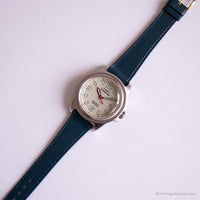Sily-tone vintage Timex expédition montre | 40 mm grand quartz montre