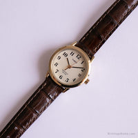كلاسيكي Timex CR 1216 Cell Y3 Watch | ساعة حزام من الجلد البني
