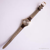 نغمة ذهبية خمر Timex ساعة الكوارتز | عرض تاريخ المراقبة للنساء