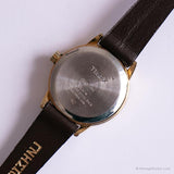 Antiguo Timex CR1216 Cell WR30M R2 reloj | Dial blanco analógico reloj
