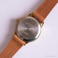 Dial redondo vintage Timex reloj para damas | Cuarzo asequible reloj