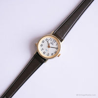 Vintage Gold-Ton Timex Indiglo Uhr für sie | Leuchtendes Zifferblatt Uhr