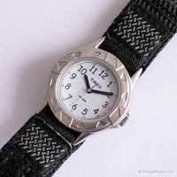 Vintage ▾ Timex Sport orologio per lei | Orologio tono argento rotondo