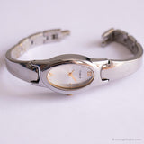 Pulsera de moda vintage reloj por Timex | Dial ovalado elegante reloj
