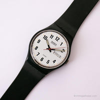 Raro 1983 Swatch Normas GB703 reloj | Swatch Prototipo reloj