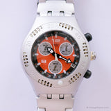 Satsuma raro swatch Irony Scuba 200 Chrono YBS4006 reloj 2001