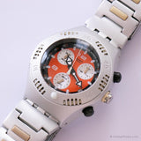 Rare 2001 SATSUMA Swatch Irony Scuba 200 Chrono YBS4006 Watch