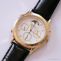 Vintage Seiko Moonphase Chronograph Watch | Seiko 7T36-6A20 A4 Watch