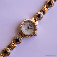 RARE Vintage Jules Jurgensen Watch for Ladies with Colorful Stones