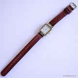 Square-dial Carriage by Timex Watch | Luxury Silver-tone Ladies' Watch
