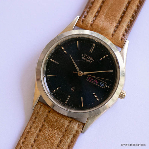 Citizen 1100-R12551 Watch | كلاسيكي Citizen ساعة الكوارتز مع الطلب الأسود