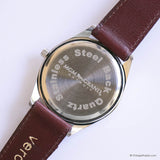 Vintage MGM Grand Detroit Quartz Watch | 35 mm Silver-tone Watch