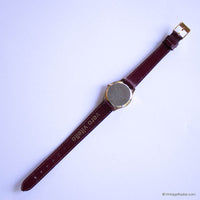Antiguo Seiko 2838-0050 A0 cuarzo reloj | Pequeña esfera negra Seiko reloj