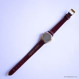 Antiguo Seiko 2838-0050 A0 cuarzo reloj | Pequeña esfera negra Seiko reloj