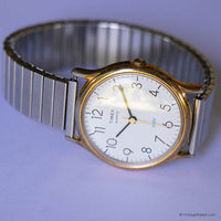 Gold-tone Timex Quartz Watch | Vintage 90s Timex Quartz Wristwatch