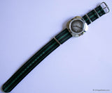 Rare Mechanical Silver-tone Timex Watch | Mens Square Timex Date Watch