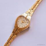 Vintage Heart-Shaped Armitron Watch for Her | Dainty Gold-tone Watch