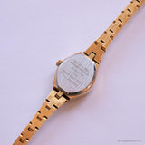 Vintage Heart-Shaped Armitron Watch for Her | Dainty Gold-tone Watch