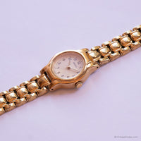 Vintage Gold-tone Seiko Quartz Watch for Ladies V401-0289 R0