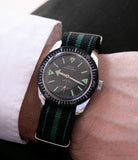 Irys Ancre 17 Rubis mécanique montre | Montre-bracelet militaire vintage