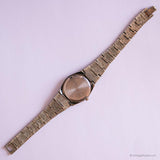 Vintage Dufonte by Lucien Piccard Watch | Bracelet with Black Details