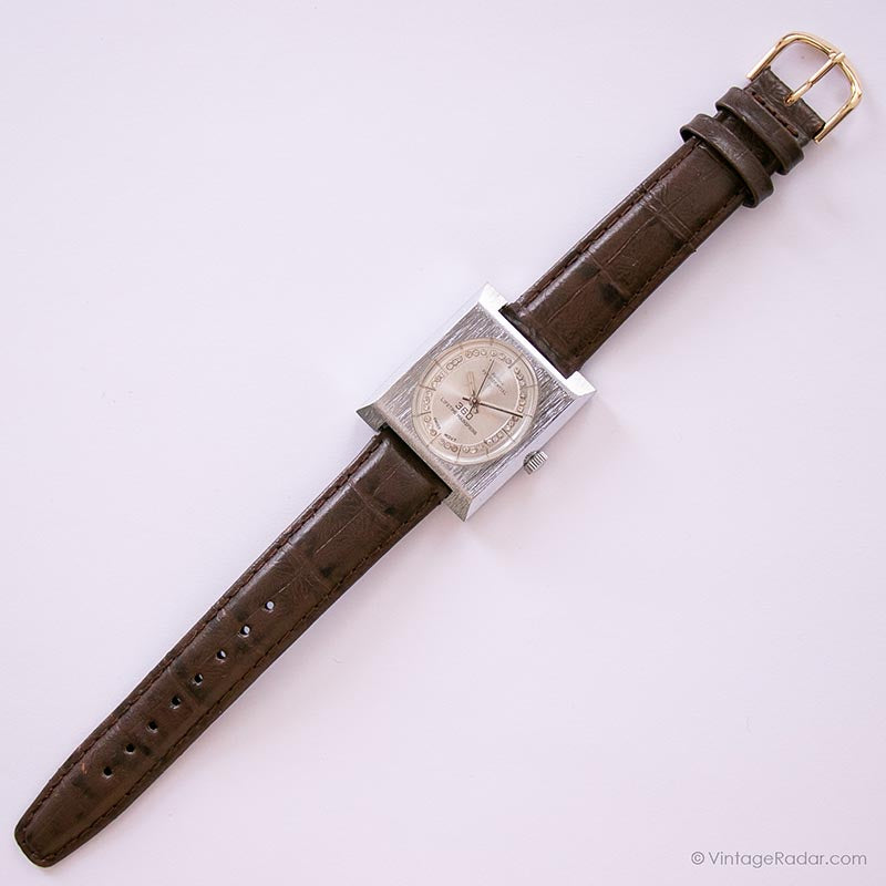 Silver Bolivia Presidential Mechanical Watch | Vintage Swiss Watches ...