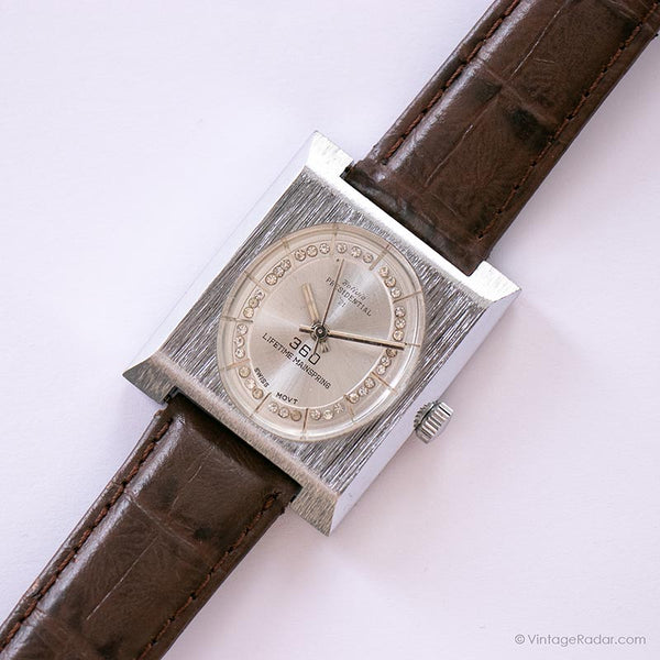 Silberton Bolivien Präsidentschaftsmechanik Uhr | Vintage -Schweizer Uhren