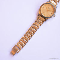 Vintage Gold-tone Pulsar Quartz Watch | Retro Ladies' Wristwatch