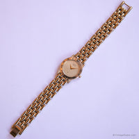 Vintage Gold-Tone Citizen Elegance Watch for Women Japan Quartz