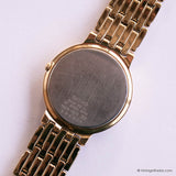 Vintage Seiko 7N29-F070 Quartz Watch Gold-tone Case Champagne Dial