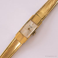 Le luxe Zentra Dames plaquées or montre | Meilleures montres allemandes vintage