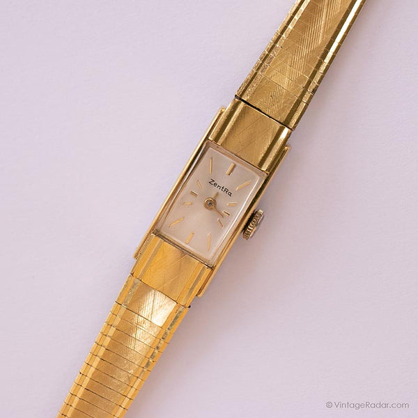 Luxury ZentRa Gold Plated Ladies Watch | Best Vintage German Watches ...