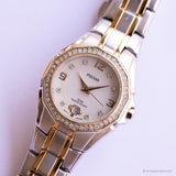 Vintage Pulsar Japan Quartz Watch for Women with Mother of Pearl Dial