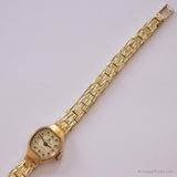 Tedesco 17 gioielli tono meccanico d'oro Junghans Guarda | Orologio vintage raro
