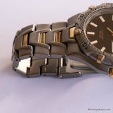 RARE Citizen 2500-8000637 Titanium Sapphire Day Date Watch Vintage