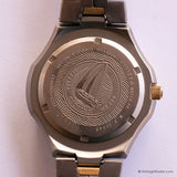 RARE Citizen 2500-8000637 Titanium Sapphire Day Date Watch Vintage