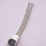 DIARS AZUL MEister Anker Mecánico reloj | Vintage de tono plateado reloj
