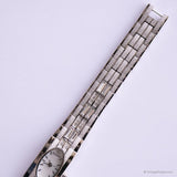 Vintage Silver-Tone Elgin Uhr Für Frauen mit Edelstahlarmband